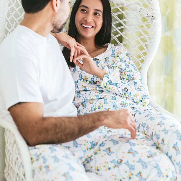 Hoppy Spring Pajamas NWOT Excellent Condition - Picture 2 of 11